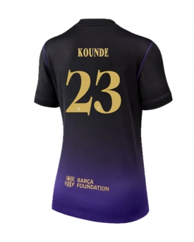 Barcelona Jules Kounde #23 Maglia Gara Trasferta Repliche 2026-27 Donna Maniche Corte